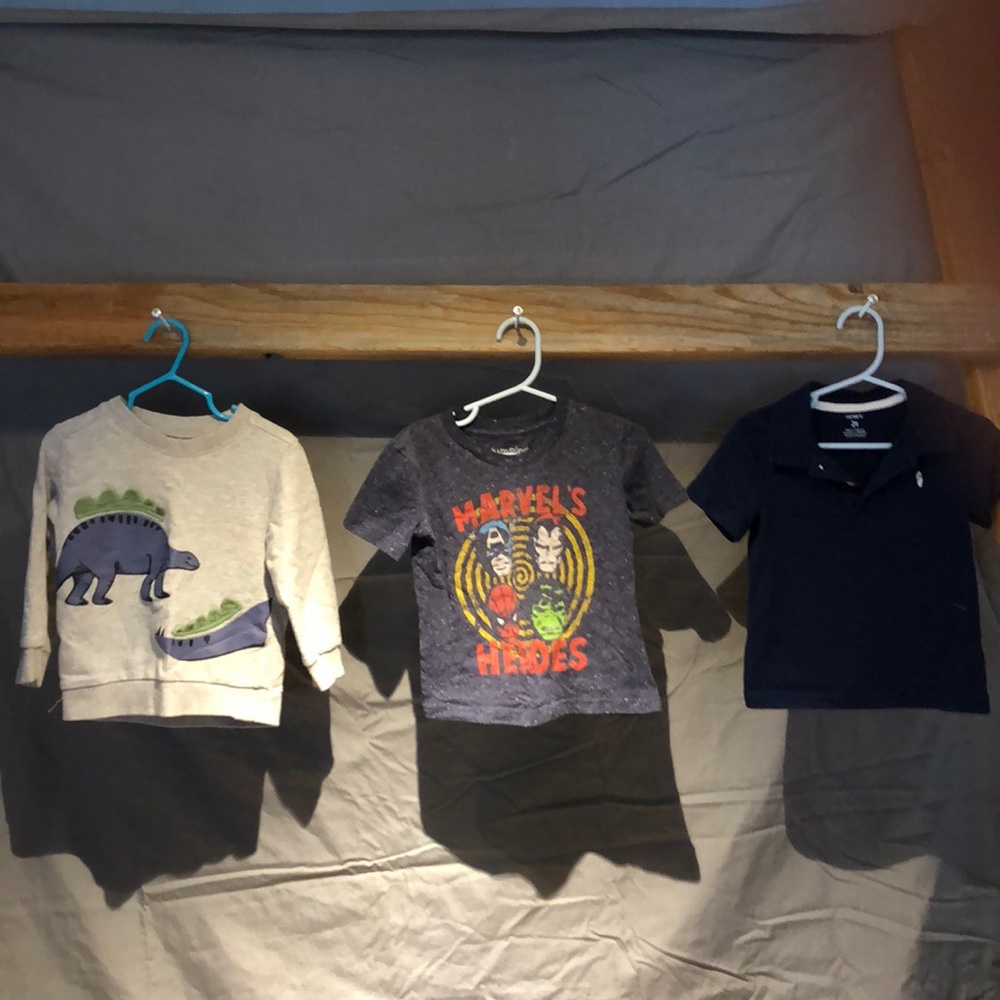 Three boys tops; package deal.
